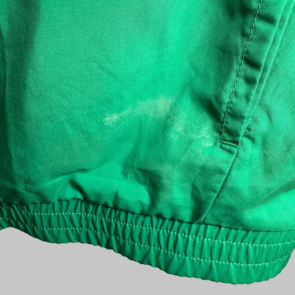 Discontinued Vintage Puma Heroes Nylon Glanz Track Jacket XL Navy Green White